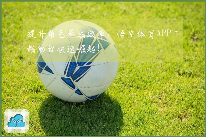 提升角色养成效率，悟空体育APP下载助你快速崛起！